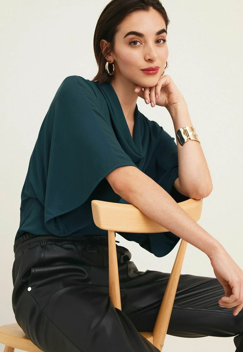 Next Damen Bluse - Teal – Bild 2