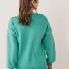 Next Damen GRAPHIC - Sweatshirt - Teal Green Heart