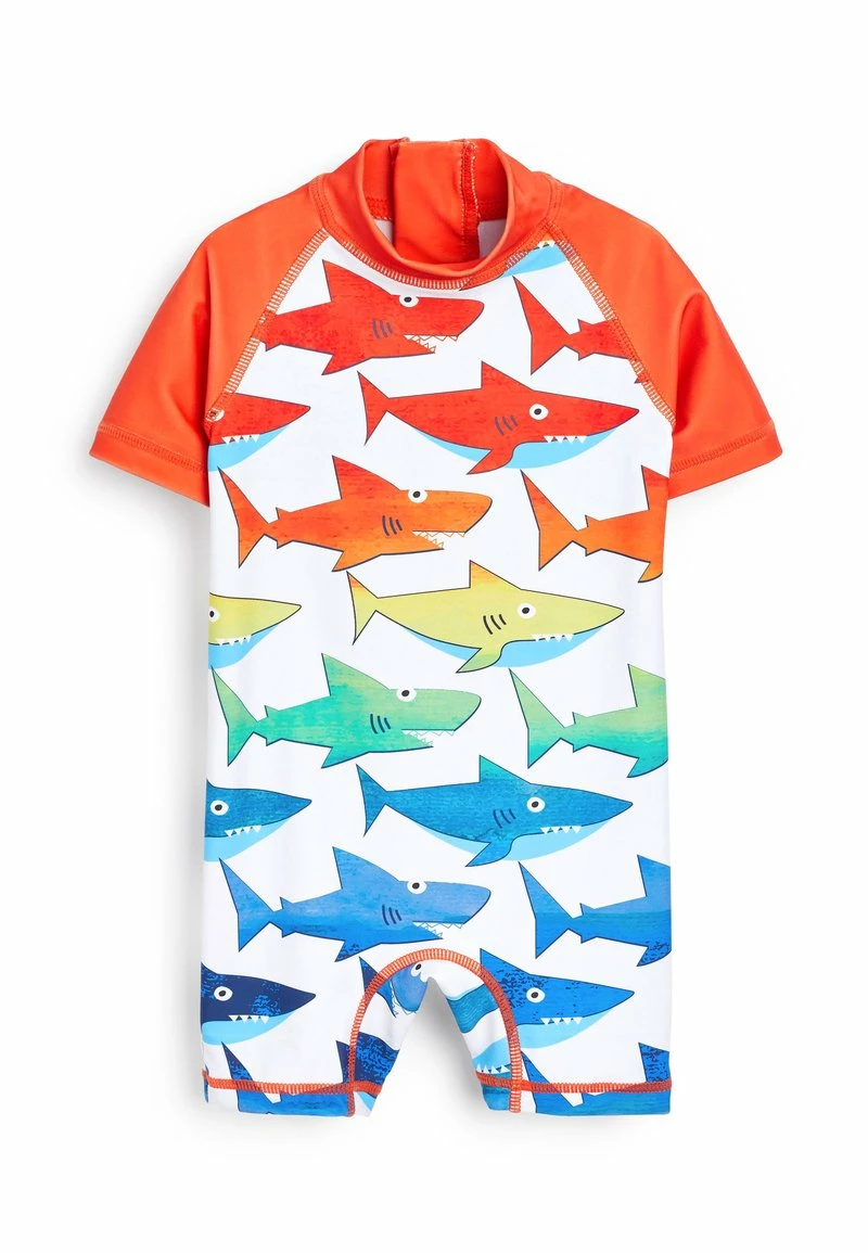 Next Kinder SET SUNSAFE - Badeanzug - Orange