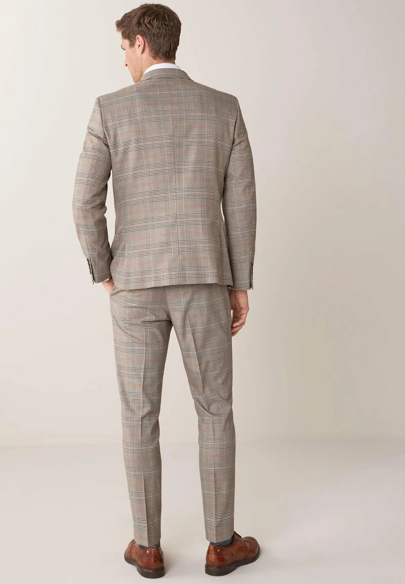 Next Herren Anzugsakko - Mottled Beige – Bild 2