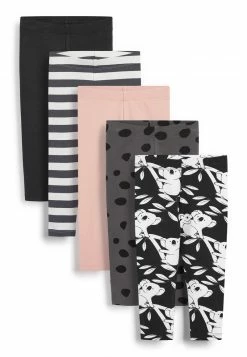 Next Kinder 5 PACK - Leggings - Hosen - Black