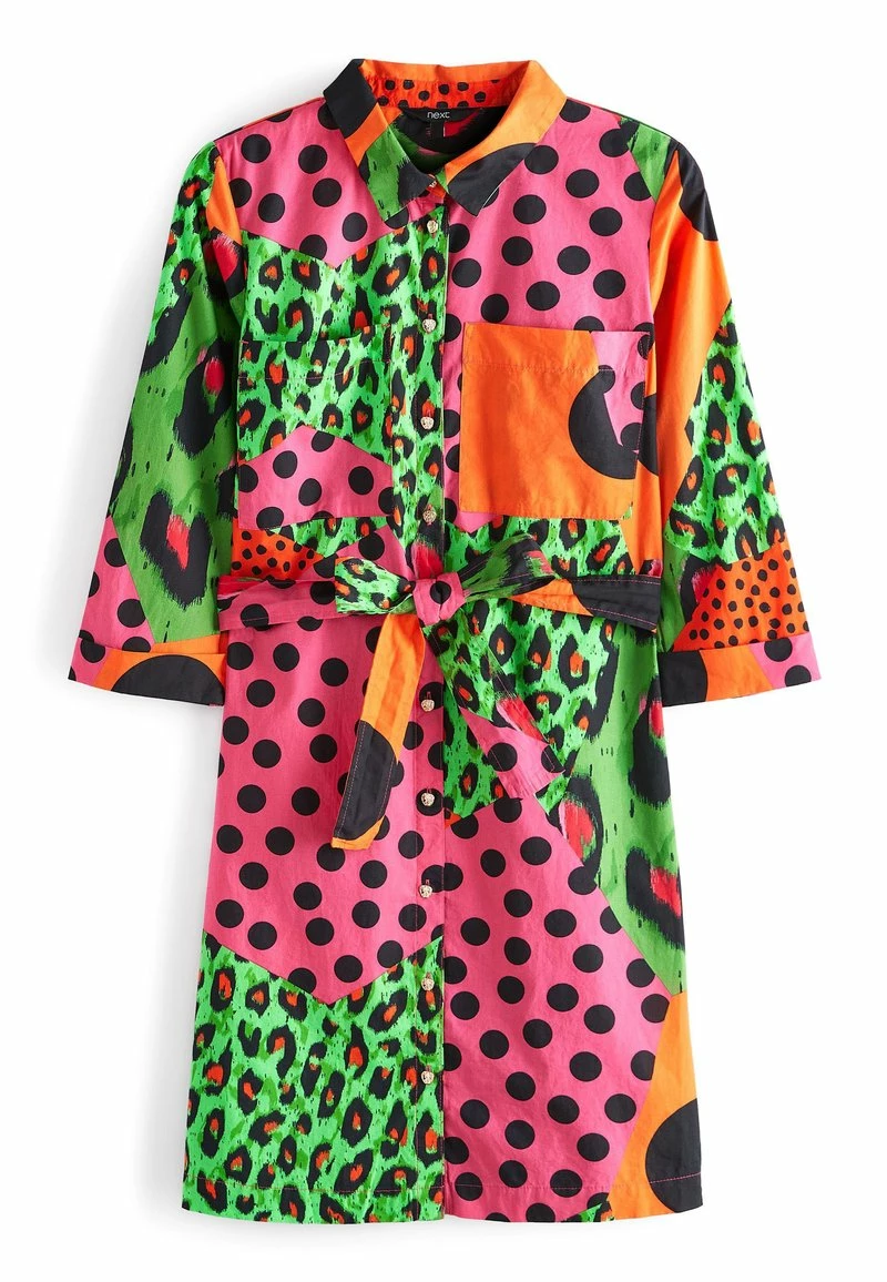 Next Damen Blusenkleid - Multi Spliced Print – Bild 5