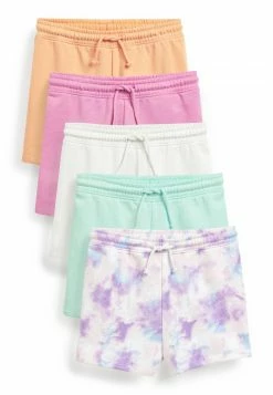 Next Kinder Shorts - Pink Blue Green White Tie Dye