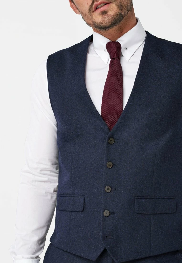 Next Herren Anzugweste - Dark Blue – Bild 3