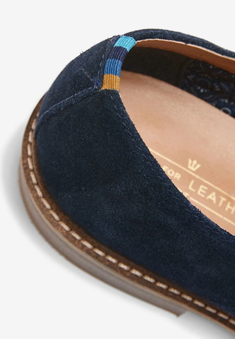 Next NAVY SUEDE DERBY SHOES - Business-Schnürer - Blue | Herren – Bild 4