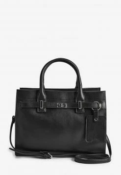 Next Damen STRUCTURED - Handtasche - Black