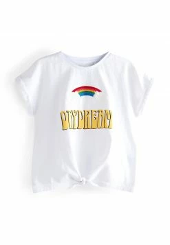 Next Kinder RAINBOW - T-Shirt Print - White