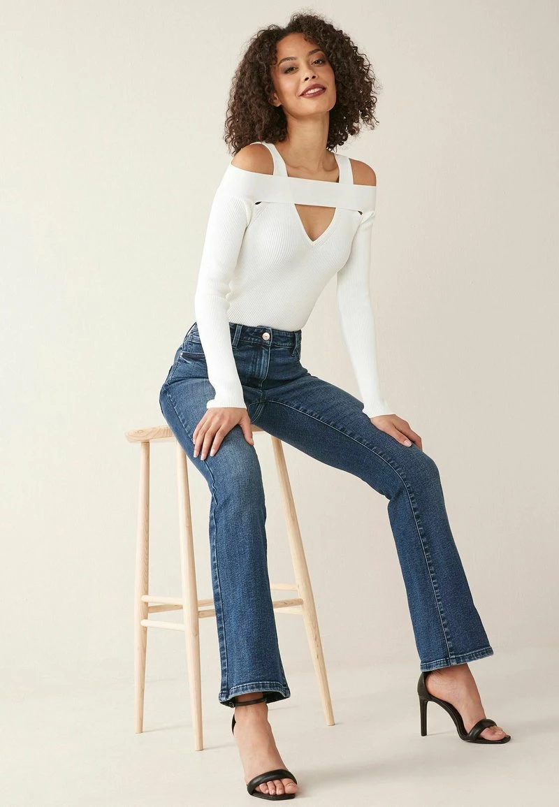 Next Damen BARDOT CUT-OUT - Top - White – Bild 4