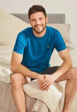 Next Herren Nachtwäsche Set - Blue Grey
