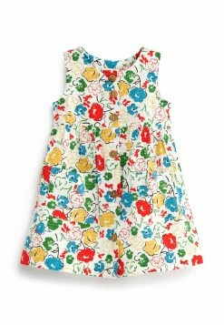 Next Kinder TEXTURED - Freizeitkleid - Red Blue Floral
