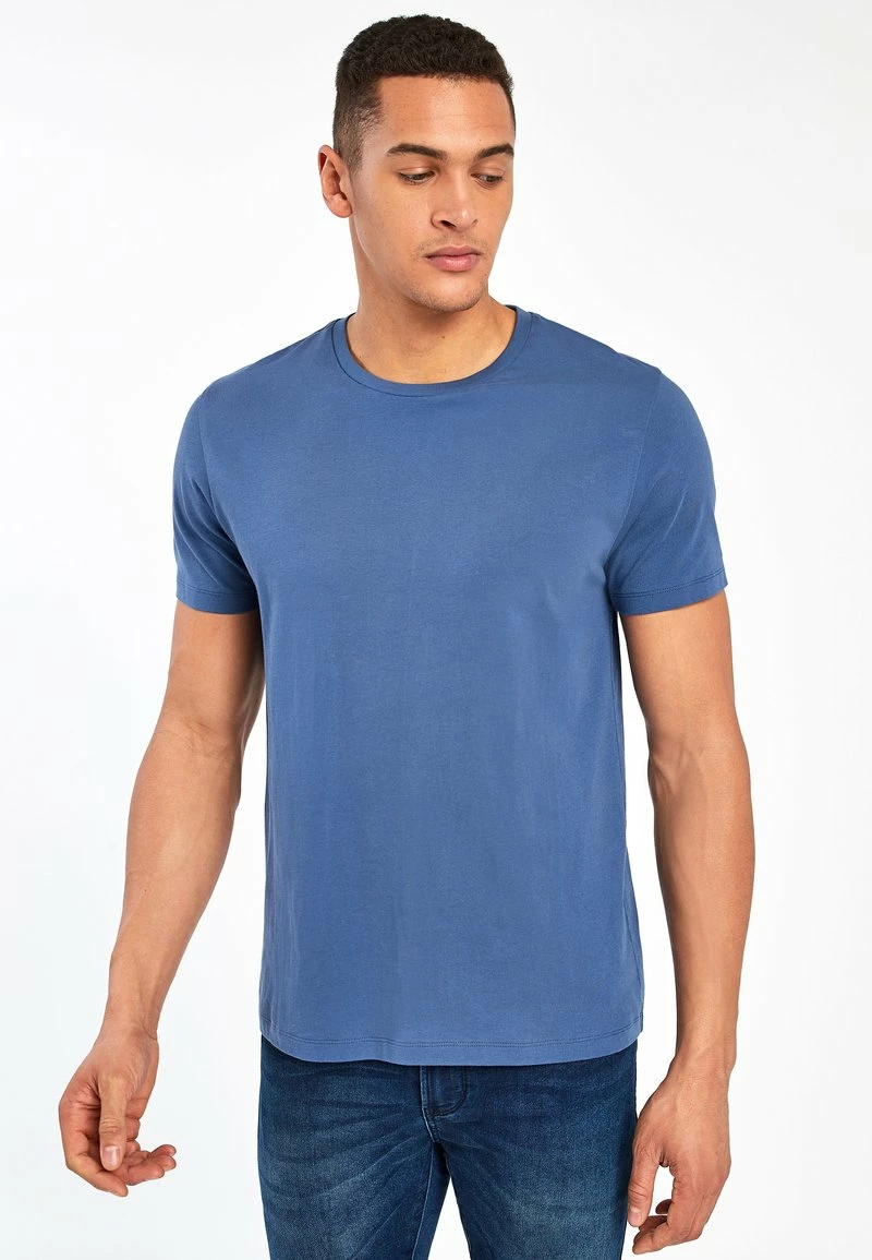 Next Herren T-Shirt Basic - Blue