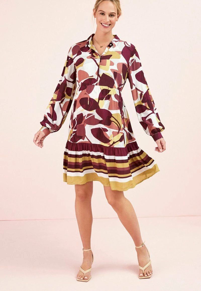 Next Damen Blusenkleid - Purple – Bild 2