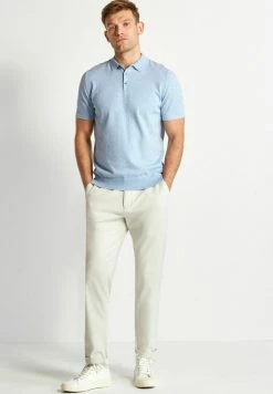 Next Herren Poloshirt - Blue Marl