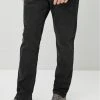 Next Herren Jeans Straight Leg - Black