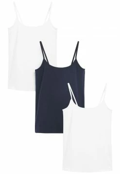 Next Damen 3 PACK - Top - White Dark Blue