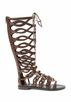 Next Damen CAGED GLADIATOR - Riemensandalette - Tan Brown