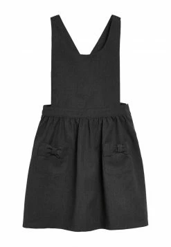 Next Kinder BOW PINAFORE - Freizeitkleid - Grey