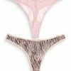 Next Damen 2 PACK - String - Zebra Print Pink