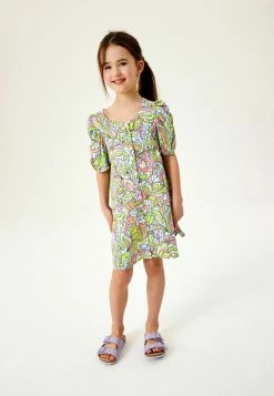 Next SHIRRED - Freizeitkleid - Green | Kinder