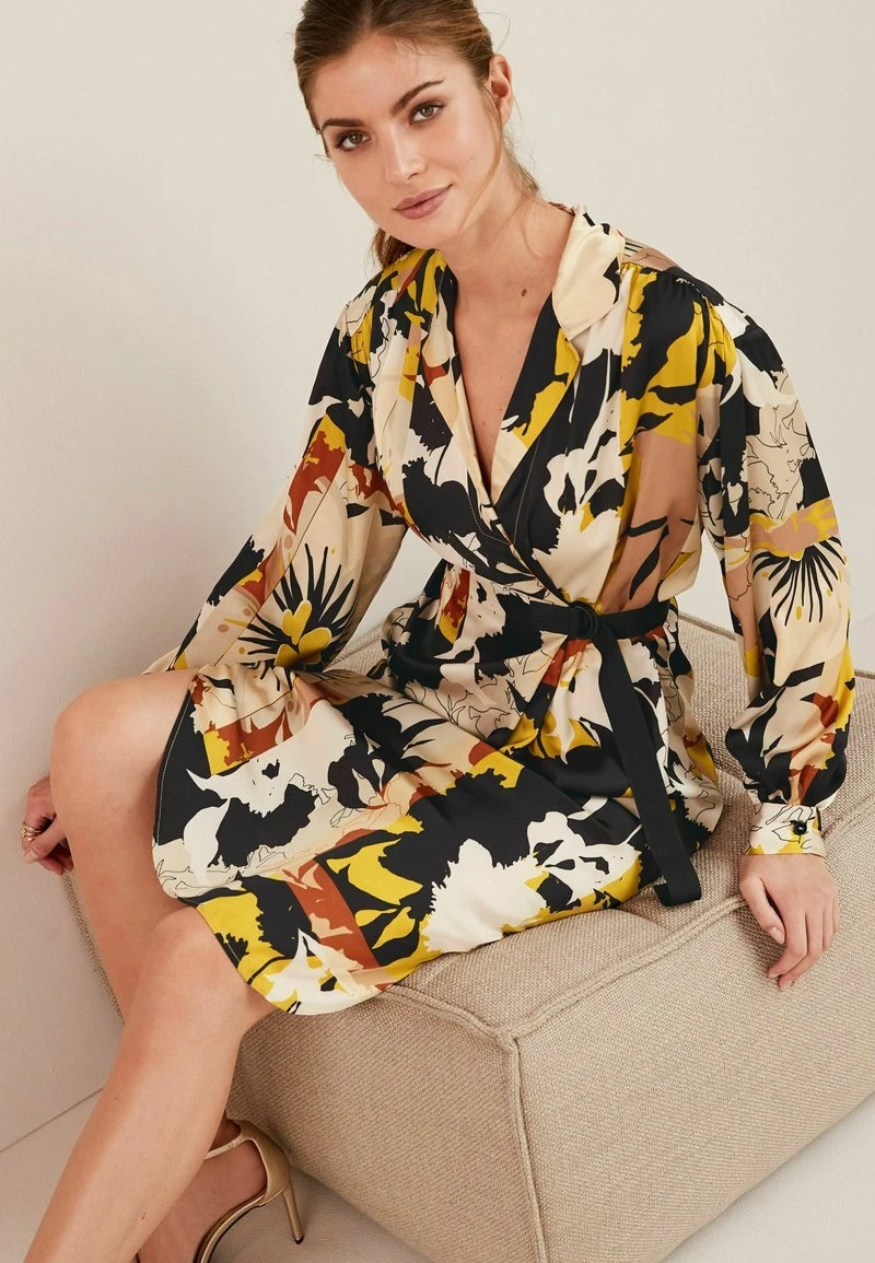 Next Damen Blusenkleid - Mottled Yellow – Bild 3