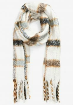 Next Damen CHECK - Schal - Off White