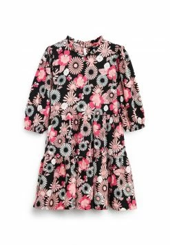 Next Kinder Freizeitkleid - Black Pink