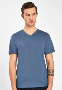 Next Herren T-Shirt Basic - Blue