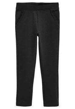 Next Kinder BLACK FRILL DETAIL TROUSERS (3-16YRS) - Jogginghose - Black
