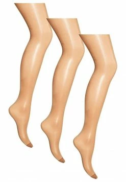 Next Damen 3PACK - Strumpfhose - Brown