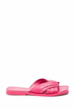 Next Damen Pantolette Flach - Pink