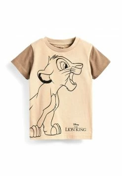 Next Kinder LION KING SHORT SLEEVE - T-Shirt Print - Tan Brown