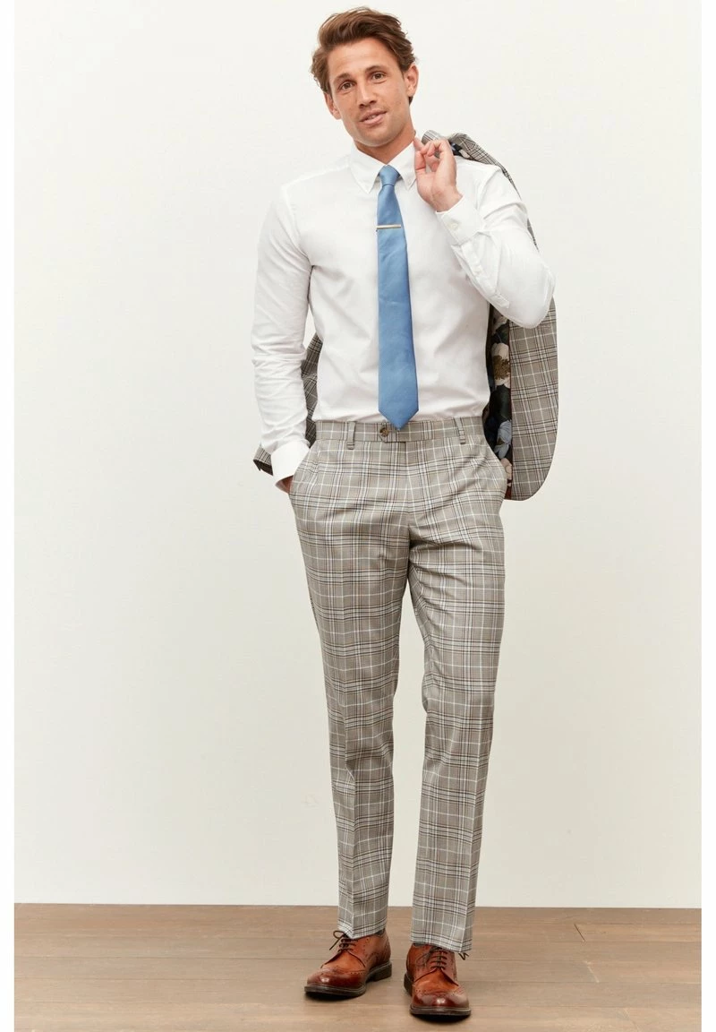 Next Herren Anzughose - Taupe Brown