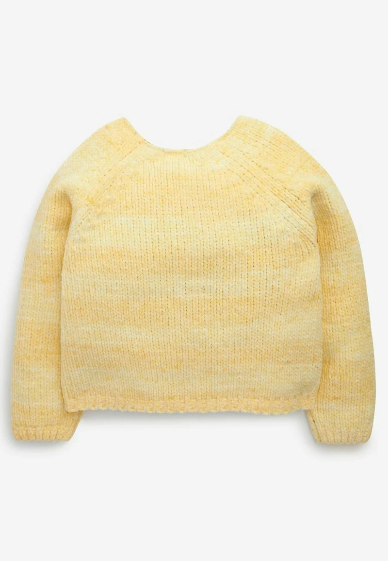 Next Kinder CHENILLE - Strickjacke - Yellow – Bild 4