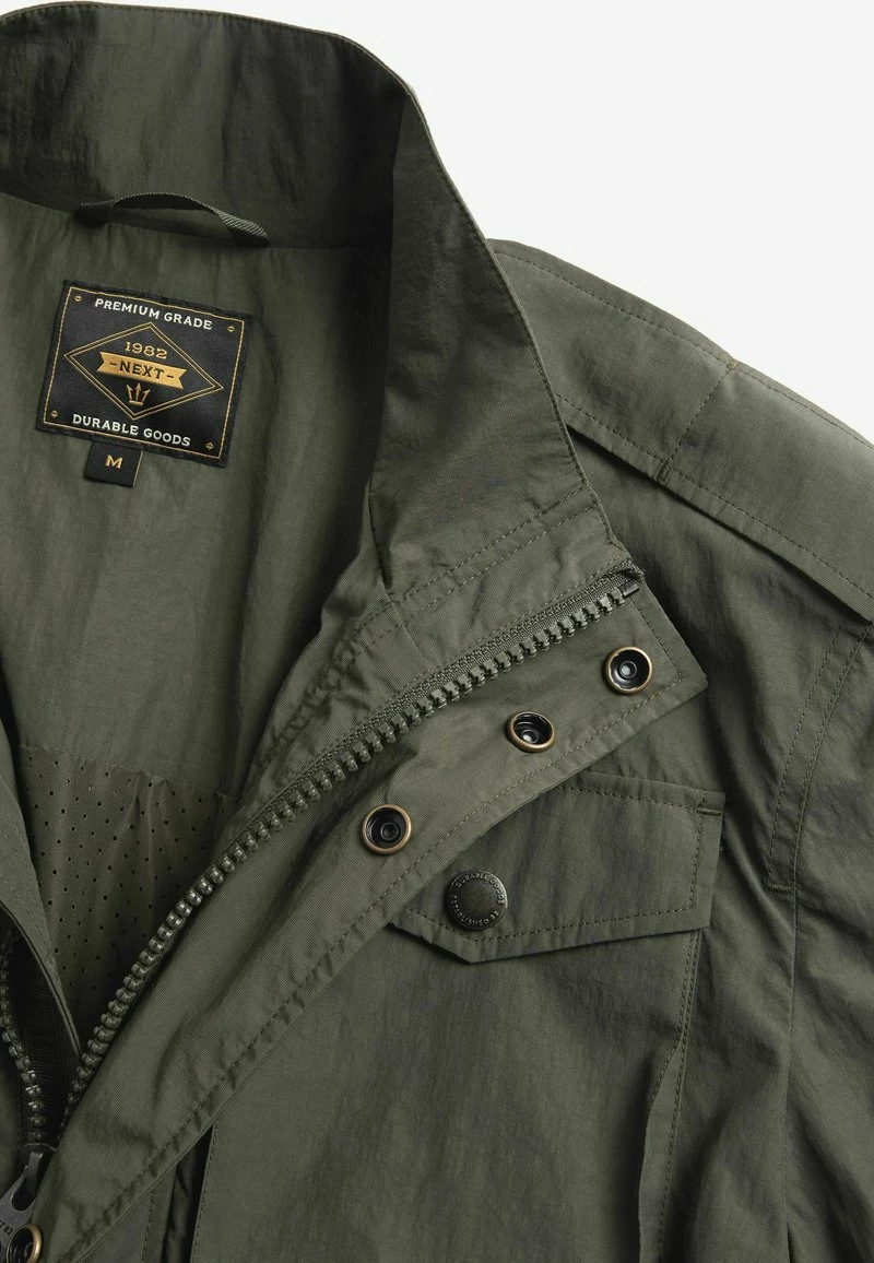 Next Herren Leichte Jacke - Khaki Green – Bild 2
