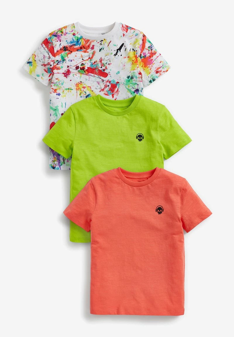 Next Kinder Pack Of:3 - T-Shirt Print - Multi-coloured