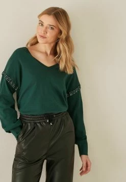 Next Damen Strickpullover - Green