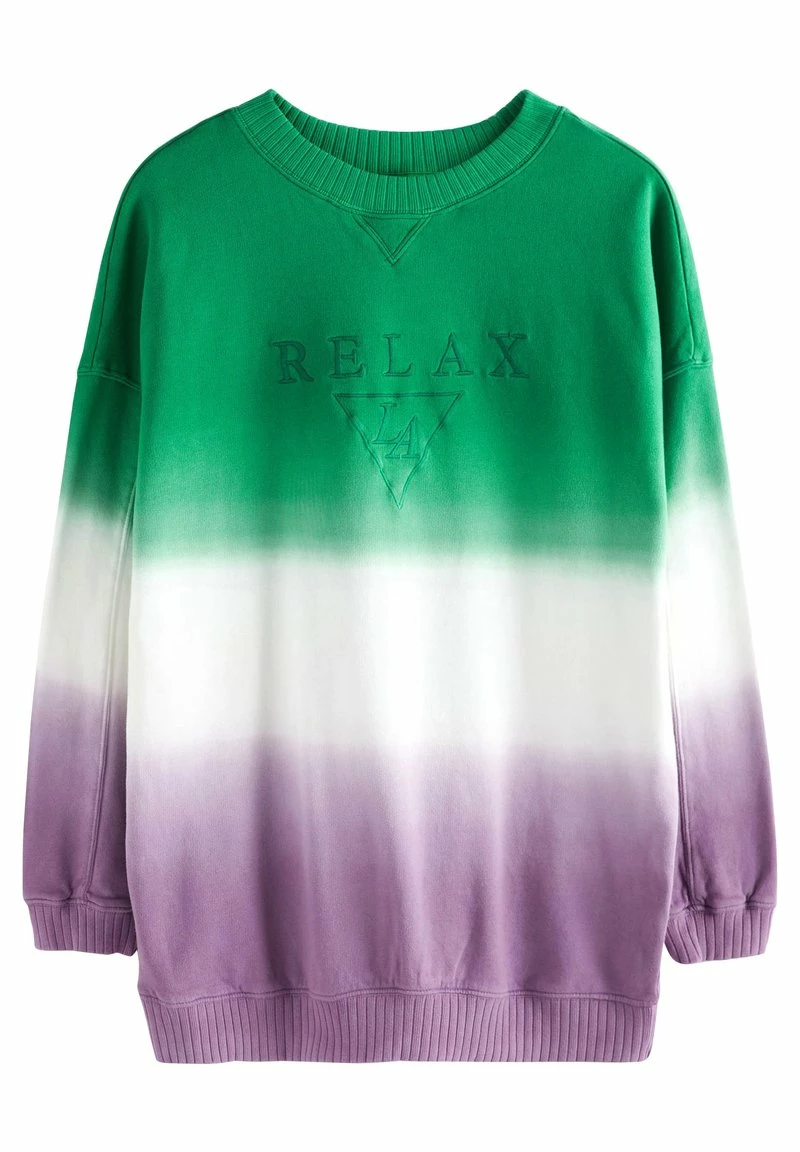 Next Damen Sweatshirt - Green Purple – Bild 5