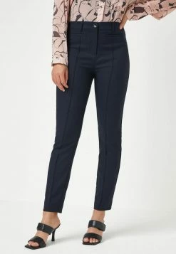 Next Damen SMART CAPRI - Stoffhose - Navy Blue