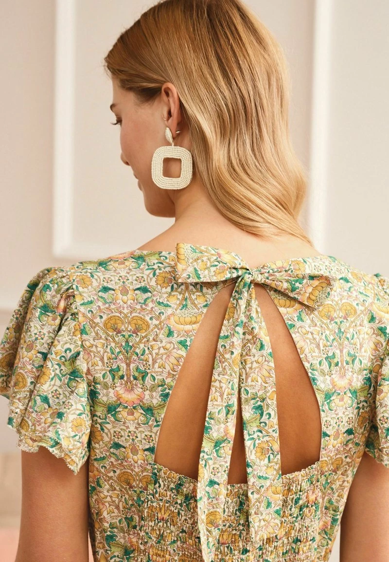 Next Damen TIER - Freizeitkleid - Morris & Co. Ecru White Floral – Bild 4