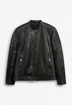 Next Herren Lederjacke - Black