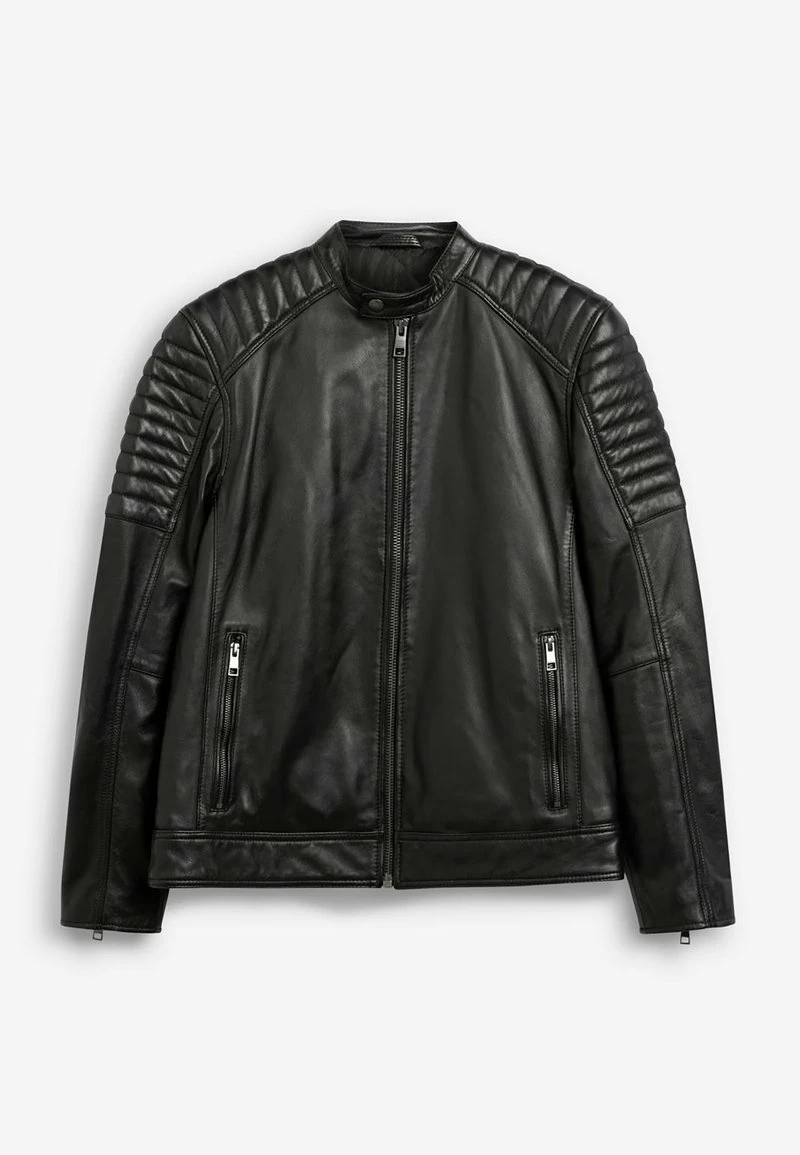 Next Herren Lederjacke - Black