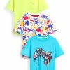 Next Kinder 3 PACK SHORT SLEEVE GRAPHIC - T-Shirt Print - Bright Splat Controller