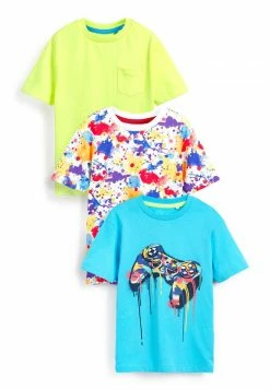Next Kinder 3 PACK SHORT SLEEVE GRAPHIC - T-Shirt Print - Bright Splat Controller