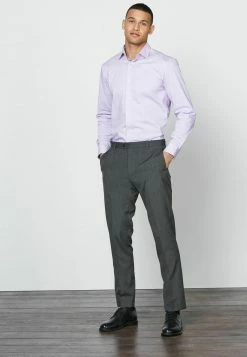 Next Herren WITH MOTION FLEX WAISTBAND - Stoffhose - Grey