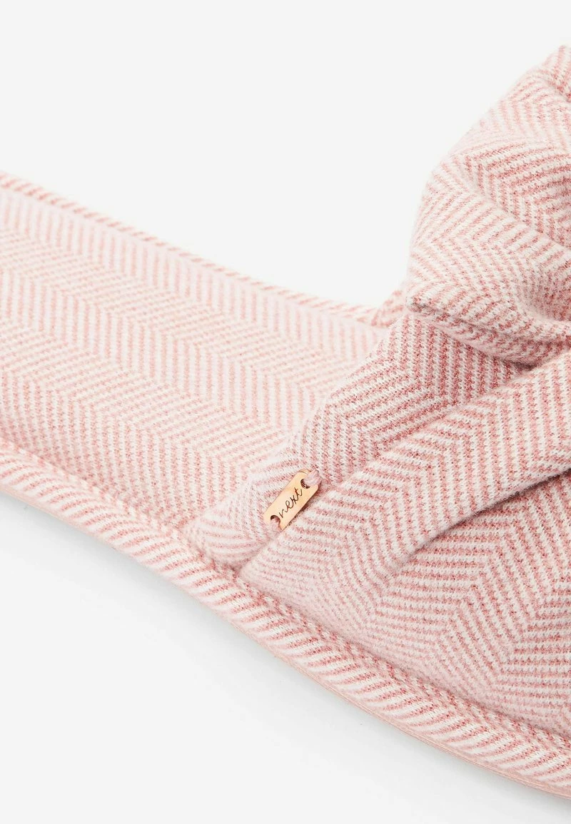 Next Damen HERRINGBONE BOW - Hausschuh - Pink – Bild 4