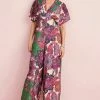 Next Damen BATWING - Jumpsuit - Pink Print