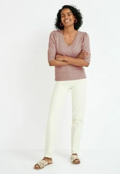 Next Damen COSY SHORT PUFF SLEEVE - T-Shirt Basic - Pink