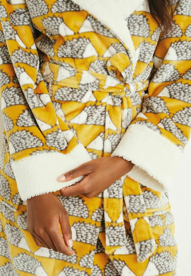 Next Damen SCION - Bademantel - Ochre Yellow Spike Hedgehog – Bild 4