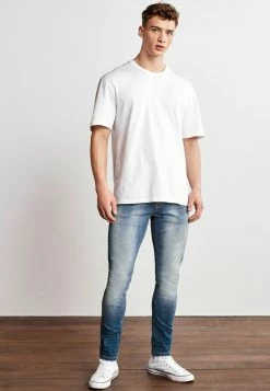Next Herren Jeans Slim Fit - Intense Bright Blue