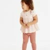 Next Kinder Bluse - Pale Pink Ditsy